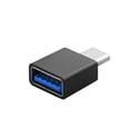 thumbnail image 3 of Injueey 10 Uds. Adaptador de Cable USB 3,0 tipo C OTG tipo C convertidor de USB-C OTG para ratón teclado USB disco Flash Teléfono y Comunicación Negro 10 piezas, 3 of 6