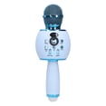 thumbnail image 3 of Karaoke Microphone, Comfortable LED Microphone Sound Reverberation Portable Smooth Surface With Bluetooth Speaker Function For Family Gathering ANGGREK Microphone, 3 of 8