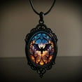 thumbnail image 2 of Halloween Jewelry Accessories Oval Necklaces Necklaces for Men and Women for Halloween and Everyday Wear, 2 of 4