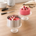 thumbnail image 3 of Pastry Tek Round Silver Stainless Steel Pastry Ring Mold - 4" x 4" x 2 1/2" - 1 count box, 3 of 6