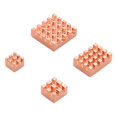 thumbnail image 2 of Juego de 4 disipadores de calor de cobre metálicos, almohadillas de refrigeración pasivas y radiadores para el modelo B, 2 of 7