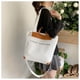 thumbnail image 3 of Buy 2 get 10% off Large Portable Bag, Large Capacity Canvas Bag, Women's Retro Tote Bag, Travel Bag, 3 of 4