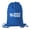 Beast Mode-Royal, variant on Cotton Motivational Gym Quote Bag, Gym Backpack with Inspirational Gym Quotes