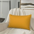 thumbnail image 5 of Lsque Goldenrod Pattern Pillow Case – Soft & Cozy Throw Pillow Cover, Hypoallergenic Cushion Case for Sleeping Women with Envelope Closure-20"x30", 5 of 6