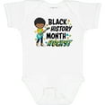 thumbnail image 3 of Inktastic Black History Month Rocks- boy with guitar Boys or Girls Baby Bodysuit, 3 of 5