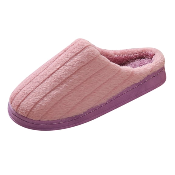 Vedolay Indoor Slippers Keep Warm Outdoor Slippers Home Slippers Holiday Gift Purple,36-37