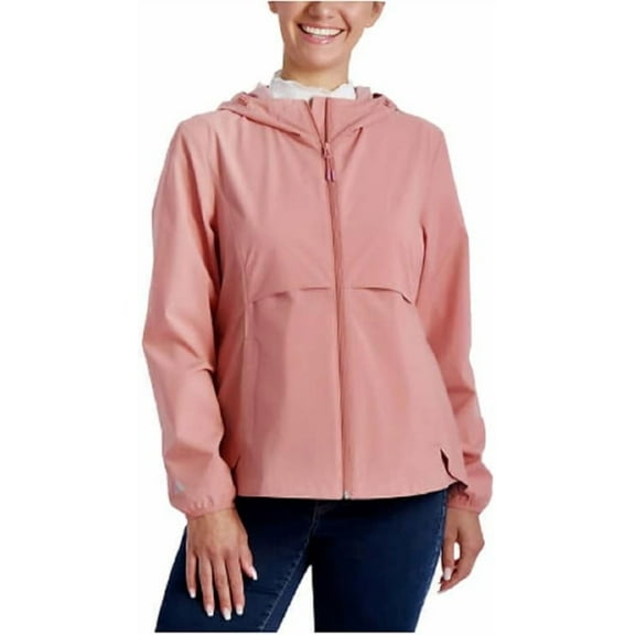 Gerry Women's Packable Rain Jacket XS Pink