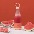 thumbnail image 4 of Best Sellers-portable Electric Juicer ,food Milkshake Multifunction Juice Maker Machine Fruit Extractors White/pink Bpa Free Abs Portable Electric Jui, 4 of 5