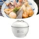 thumbnail image 5 of Olla eléctrica para Fideos, multifunción, calentamiento rápido, Mini Olla Caliente eléctrica portátil para el hogar, Dormitorio de Estudiantes, Enchufe CN, 220 V, Blanco, 5 of 8