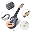 thumbnail image 4 of Riwcyla 54cm Ukulele with Pick Musical Note Design Handheld Ukulele for Beginner Gift Small Guitar Nylon Strings Musical Instrument, 4 of 6