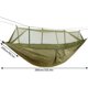 thumbnail image 5 of Soidarity Hamaca para acampar con mosquitera, luz emergente, hamacas de paracaídas portátiles para exteriores, columpio, hamaca para dormir, cosas para carpas ejercito verde Soidarity OD2660-07, 5 of 6