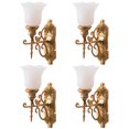 thumbnail image 1 of MasteelfCA 4pcs Miniature Sand Table Wall Lamp Models Landscape Ornament Sandtable Decor, 1 of 8