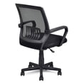 thumbnail image 4 of Pemberly Row Polyurethane Ergonomic Mid-back Mesh Computer Office Chair in Black, 4 of 10