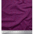 thumbnail image 1 of Soimoi Poly Georgette Fabric Artistic Leaves Printed Fabric 1 Yard 42 Inch Wide, 1 of 5