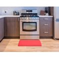 thumbnail image 2 of ComfiLife Anti Fatigue Durable Floor Mat for Kitchen, Standing Desk, Home, Office, Garage 20" x 32" Scarlet Orange, 2 of 8