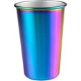 thumbnail image 1 of Assorted Colors Stackable Tumblers, Reusable Durable Unbreakable Stainless Steel Drinking Glasses for Outdoor Activities, Entertaining Choice for Parties, Picnics, Sleepovers (5 Pieces), 1 of 8