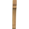 thumbnail image 2 of 4"W x 20"D x 32"H Olympic Rough Sawn Knee Brace, Western Red Cedar, 2 of 4