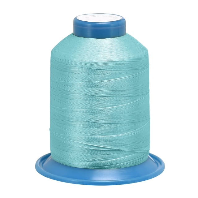 Unique Bargains Pale Turquoise Bonded Polyester Thread, 1312 Yards