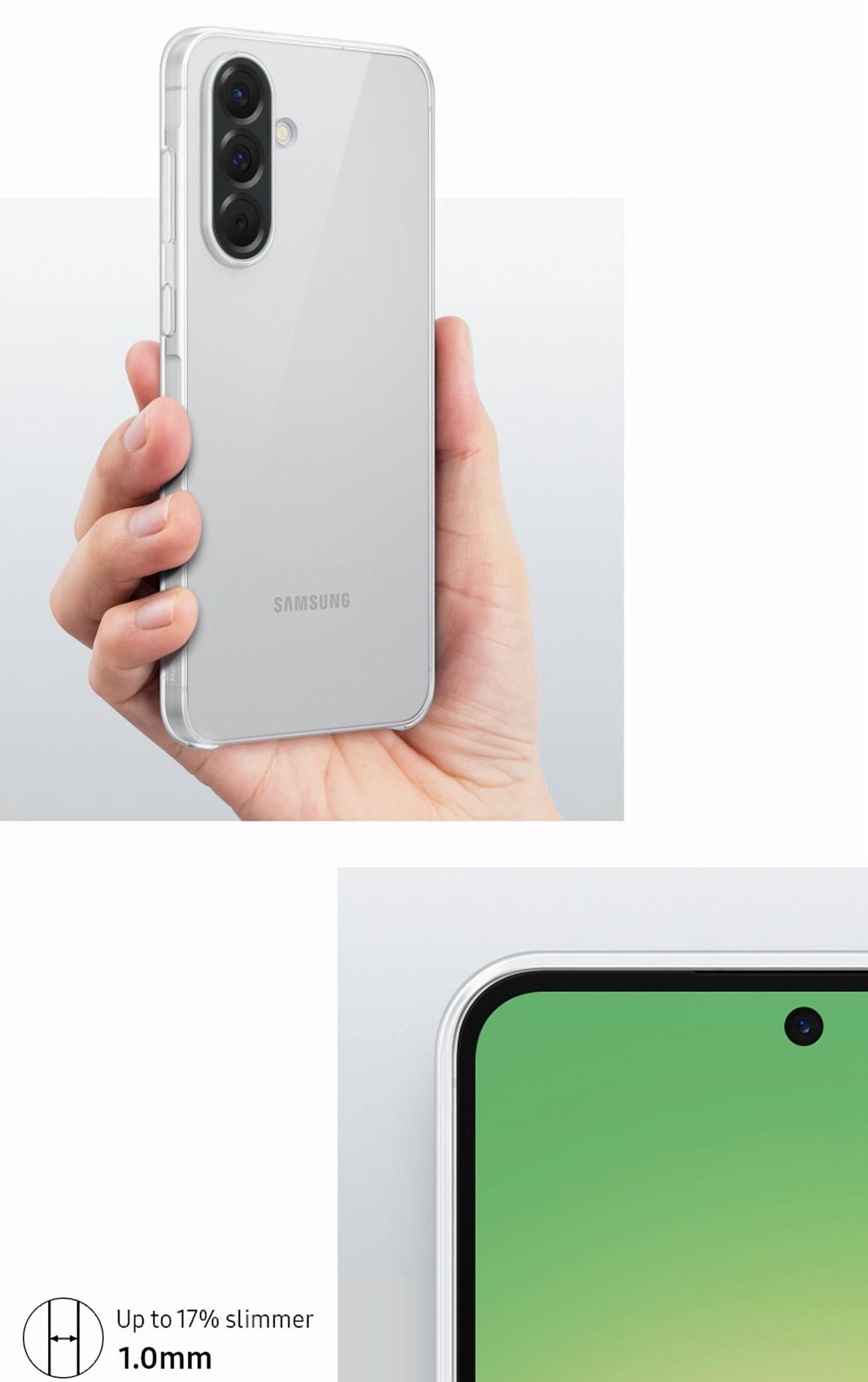 Samsung A56 Clear Case