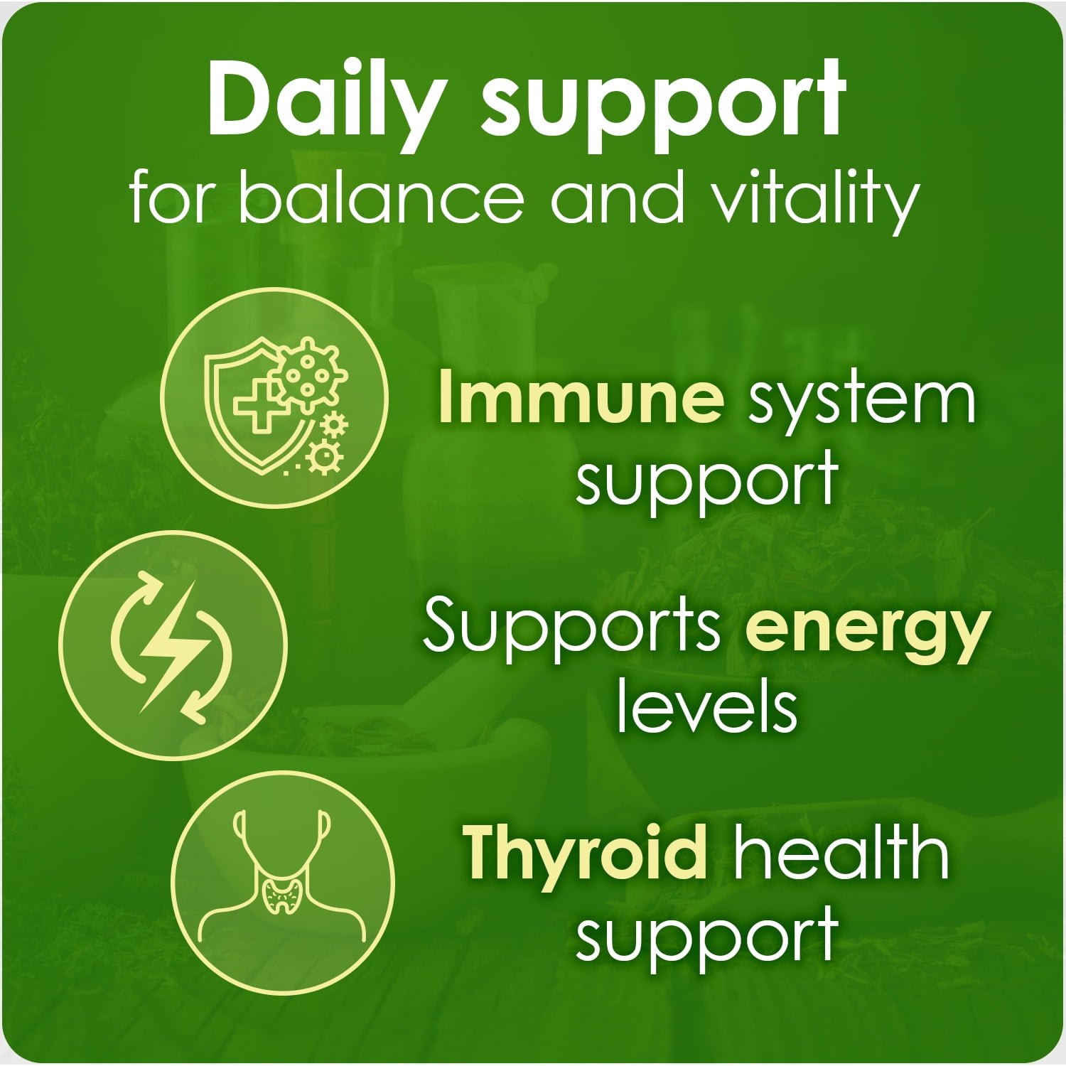 RABANO YODADO Liquid Supplement with Iodine, Nutritional Support for Immune Health 8 fl oz, 3 pack
