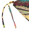 thumbnail image 6 of Jordan Manufacturing 18" x 18" Gaya Pizzazz Multicolor Floral Square Outdoor Chair Pad Seat Cushion with Ties, 6 of 11