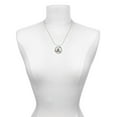 thumbnail image 3 of Delight Jewelry Silvertone Sitting Bunny with Easter Egg Joy Ring Charm Necklace, 18", 3 of 4