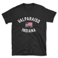 thumbnail image 1 of Valparaiso Indiana Patriot Men's Cotton T-Shirt, 1 of 1