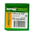 thumbnail image 2 of SPAX PowerLags Exterior Structure Screw - Washer Head, Wood, Easy Installation - 50 Ct., 1/4 In. x 3-1/2 In., 2 of 5
