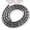 Cylinder 2x8mm, variant on HOOUN Natural Black Hematite Heart Cylinder Cross Round Beads for Jewelry Making DIY-Flat 5x2mm