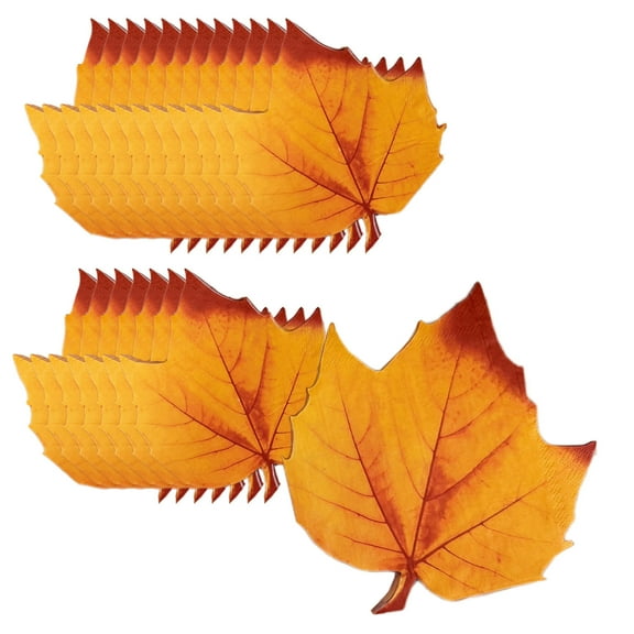 KOYPTL 20 Pcs Fall Pumpkin Paper Plates and Napkins,Fall Party Supplies Pumpkin Maple Leaf Disposable Plates Paper Tissue for Thanksgiving Holiday Supplies Fall Decor Indoor Home Table Dinner Decor