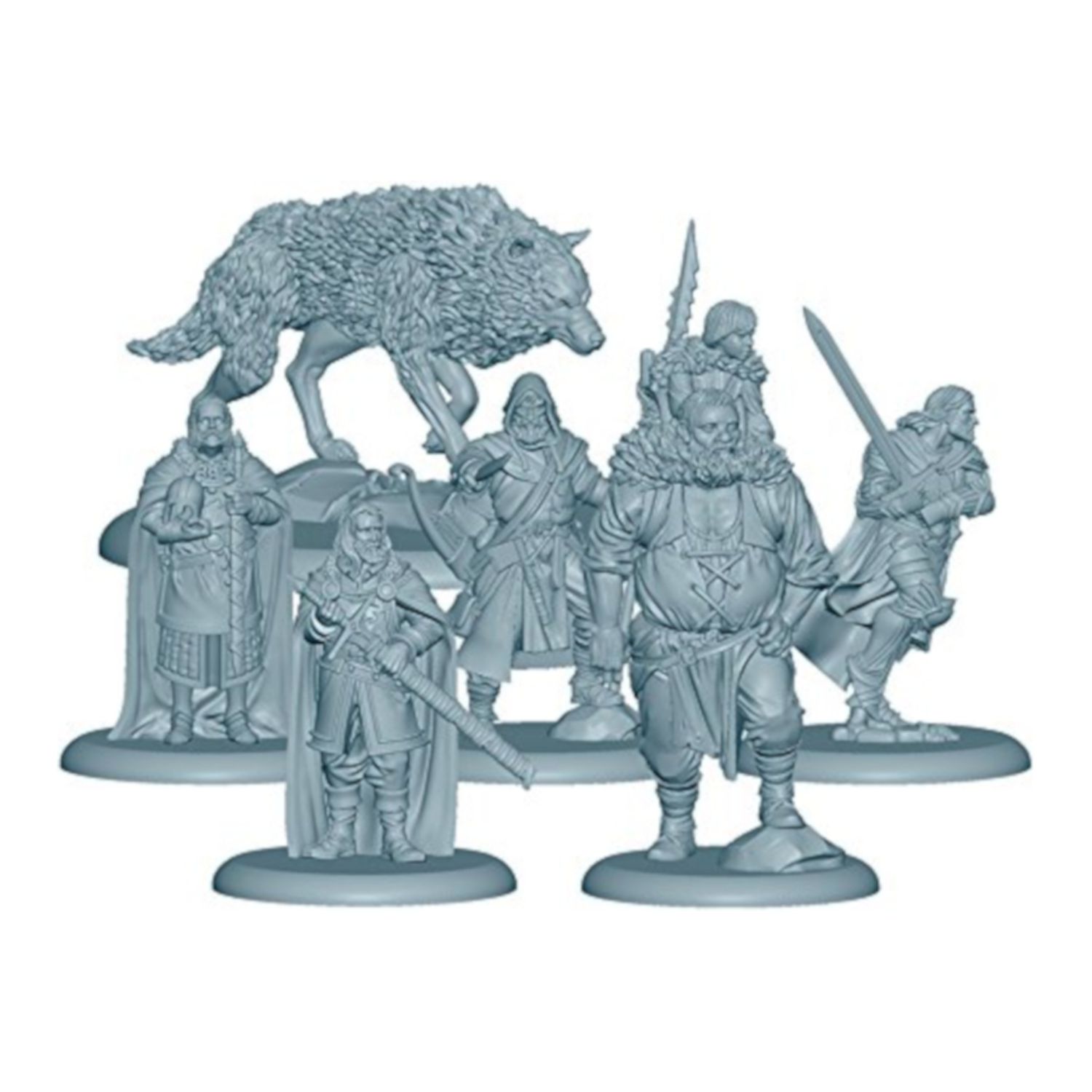 A Song of Ice & Fire: Tabletop Miniatures Game Stark Heroes 1 Box, by CMON - image 3 of 5