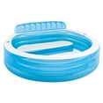 thumbnail image 2 of Intex Swim Center Inflatable Family Lounge Pool, 88" X 85" X 30", for Ages 3+, 2 of 3