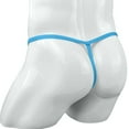 thumbnail image 3 of Relanfenk Bikini Panties Briefs Men'sLow Waist Ice Male G Strings Mens Silk Micro, 3 of 4