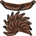 thumbnail image 1 of 20 manijas de concha vintage para muebles de cocina, cajón de gabinete, perilla de puerta de armario retro de hierro curvado, perilla de hierro para manija de muebles (A), 1 of 5