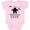 AD-Pink, variant on Inktastic Halloween Bat Frightfully Cute Holiday Boys or Girls Baby Bodysuit