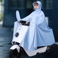 thumbnail image 1 of Chubasquero para vehículos eléctricos impermeable grueso para bicicleta para excursiones al aire libre, 1 of 7