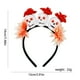 thumbnail image 5 of Diadema de calabaza de Halloween | Accesorio para el cabello de microfibra suave y elástica | Diseño cómodo y antideslizante para fiestas | Multiusos: Halloween, lavado facial, yoga, ejercicio y uso, 5 of 9