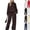 #03 Brown, variant on 2 Piece Sets for Women Oversized Hoodie and Wide Leg Sweatpants Polka Dot Sweat Set Comfy and Cozy Pullover Casual Lounge Outfit Fall Winter,L,White