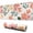 Pink Flowers, variant on Pink Flowers mouse Padswaterproofnon Slip for Office Home Work GamingmousepadRubber Base Mousepad with Stitched Edges 31.5x11.8inches