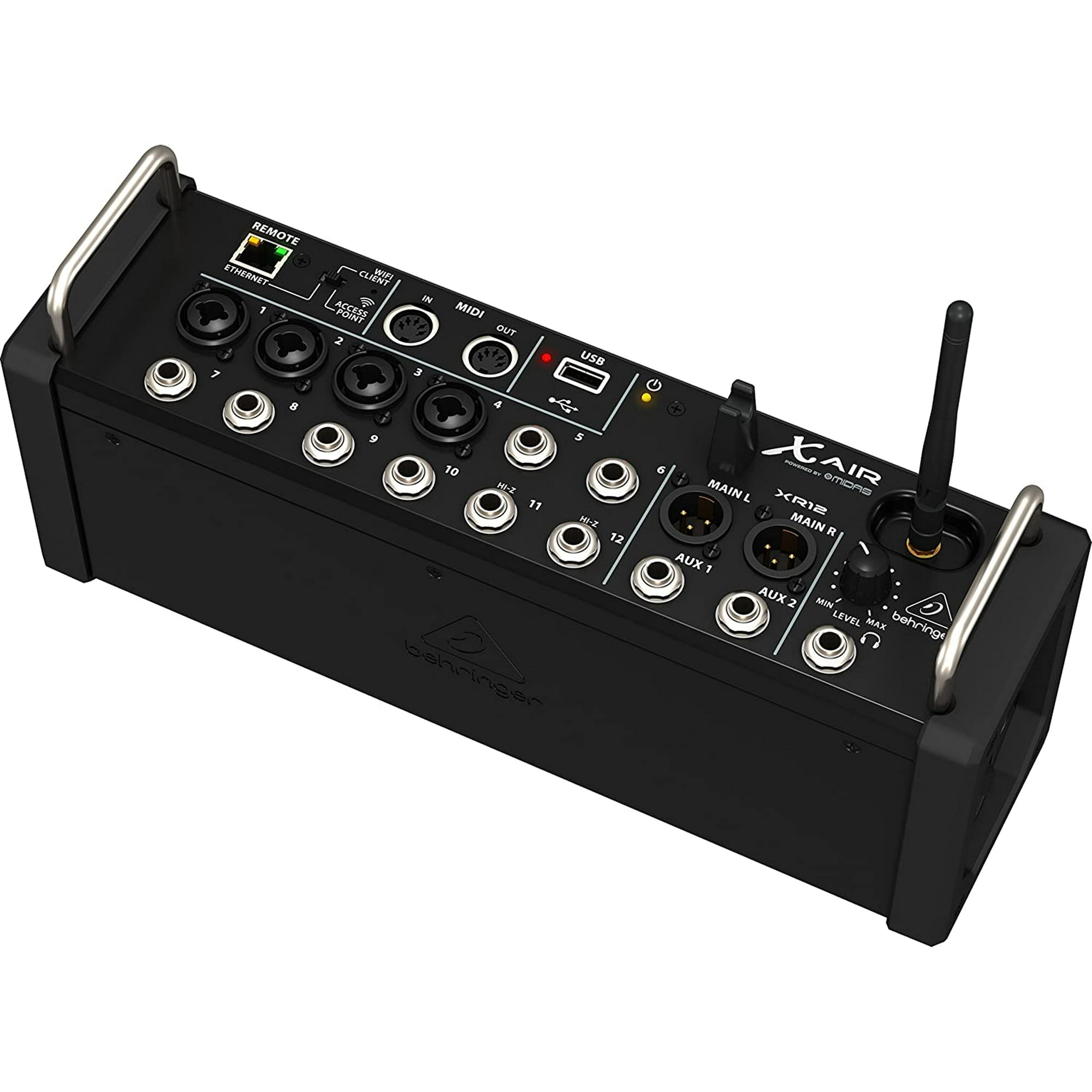 Behringer XR12 Tablet Controlled Digital Rackmount Mixer | Walmart