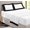 Black & White Solid, variant on Dual Tone Sheet Set 4 Piece - 400 Thread Count - 15" Deep Pocket - 100% Egyptian Cotton - Cool and Breathable - Dual Color Sheet Set - Light Grey & White Solid, King Size.