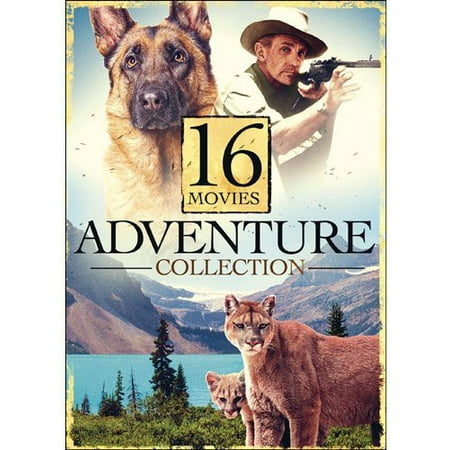 16-MOVIE ADVENTURE COLLECTION (DVD) (4DVD SLIMLINE) (Best Land Line Deals)