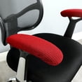 thumbnail image 4 of 2pcs Removable Arm Chair Protector Armchair Covers Armrest 9.84-13 inches long Red, 4 of 7