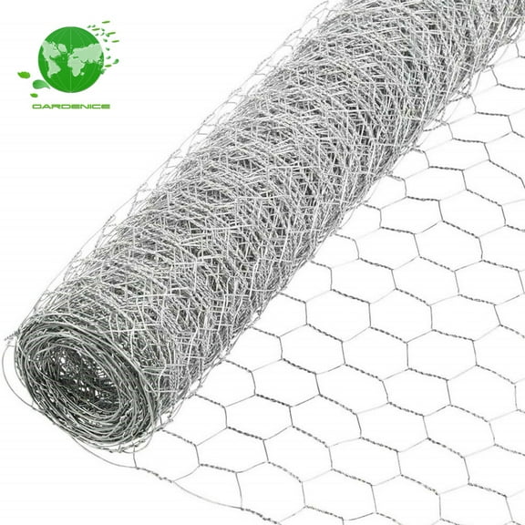 Hexagonal Galvanized Poultry Net Metal Mesh Fencing Chicken Wire 24"x150' US