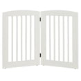 thumbnail image 1 of EF Furniture 253603 36 in. Ruffluv 2 Panel Expansion Pet Gate  Large - White, 1 of 1