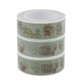 thumbnail image 2 of EHJRE 3 Rolls Washi Tape Set, 15mm Wide Masking Adhesive Tape Christmas F, 2 of 9
