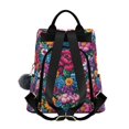 thumbnail image 2 of FORMRS Women's Travel Backpack Purse Anti-Theft Hidden Pockets Casual Shoulder Bag, Charming Floral Pattern, 2 of 7