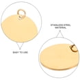 thumbnail image 3 of ETHZZLE 10Pcs Golden Stainless Steel Jewelry Charms with Jump Rings for Custom Bracelet Necklaces, 3 of 8
