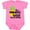 Raspberry, variant on Inktastic Be a Pineapple in a World Full of Apples Boys or Girls Baby Bodysuit