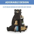 thumbnail image 4 of Delta Children Bear Bookcase - Greenguard Gold Certified, Crafted Walnut, 4 of 6